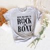 Cruise Holiday Shirt, Family Matching Summer Holiday Tees, Cruise T-shirt Gift, Cruise Squad Shirt, We're Just Here To Rock The Boat Shirt.jpg