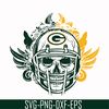 NFL0210201L-Green Bay Packers skull svg, skull Packers svg, Nfl svg, png, dxf, eps digital file NFL0210201L.jpg