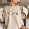 Nurse Sweatshirt, Coffee Lover Nurse Shirt, New Nurse Gift, Nurse School Graduation Gift, Nurse Appreciation, Nurses Week Gift, RN LPN Gift 1.jpg