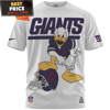 New York Giants Donald Duck Football Player T-Shirt - Best Personalized Gift & Unique Gifts Idea.jpg