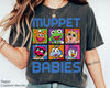 Muppet Babies Squares Shirt Walt Disney World Shirt Gift Ideas Men Women.jpg