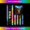 Proud CNA American Flag Tie Dye Certified Nurse Assistant - PNG Transparent Sublimation File