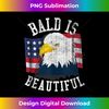 Bald is beautiful Shirt - Bald Eagle Patriotic American Tank Top - Decorative Sublimation PNG File