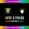 Cote D'ivoire SportsSoccer Jersey Tee Flag Football Tank Top - Trendy Sublimation Digital Download