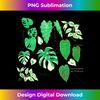 Plant Leaves  Monstera Philodendron Anthurium  Houseplants Tank Top 2 - Instant PNG Sublimation Download