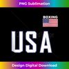 USA Flag Boxing Cool Boxer Training Equipment Men Women Tank Top 2 - Vintage Sublimation PNG Download