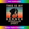 Vintage Funny Bernese Mountain Lovers This is My Dog Walking  2 - Signature Sublimation PNG File