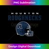 Houston Roughnecks UFL - Vintage Helmet - Houston Football Tank Top - PNG Transparent Sublimation Design