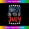 Born On 4th Of July Independence Day Birthday Gift American Tank Top - Special Edition Sublimation PNG File