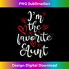 I'm The Favorite Aunt - Newborn New Promoted Auntie Aunty - PNG Transparent Sublimation Design