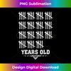 Tally Marks -Funny 75 Years Yrs Old 75th Birthday 1 - Artistic Sublimation Digital File