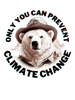 Smokey the Polar Bear Only You Can Prevent Climate Change .png