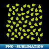 Green and yellow pear fruit pattern - Premium Sublimation Digital Download