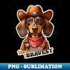 Dachshund cowboy - Exclusive Sublimation Digital File