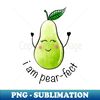 Kawaii Pear - Stylish Sublimation Digital Download