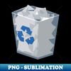 recycle bin icon - Aesthetic Sublimation Digital File - Spice Up Your Sublimation Projects