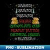 Funny Christmas Reindeer Sugar Chocolate Chip Peanut Butter Oatmeal Raisin Cookie Lover - Modern Sublimation PNG File
