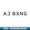 AJ BXNG Anthony Joshua - Premium Sublimation Digital Download