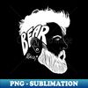 Bear head - inverted - PNG Transparent Sublimation File