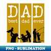 Dad son fathers day - Unique Sublimation PNG Download