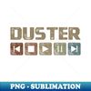 Duster Control Button - Sublimation-Ready PNG File