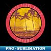 French Leave Beach Bahamas Vintage Beach Style - Exclusive PNG Sublimation Download