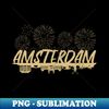 Amsterdam Skyline Netherlands - Exclusive Sublimation Digital File