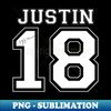 justin jefferson - Artistic Sublimation Digital File