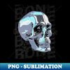 Skull Face - Instant Sublimation Digital Download