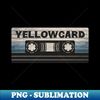 Yellowcard Mix Tape 1 - Stylish Sublimation Digital Download