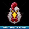 ROOSTER HEAD - Exclusive PNG Sublimation Download