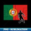 World Cup Portugal Football Flag 2022 - Decorative Sublimation PNG File - Spice Up Your Sublimation Projects