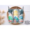 Gnome Summer, Tumbler 20 oz Warp PNG, Skinny Tumbler Designs PNG.jpg