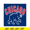 MLB30112362-Chicago Cubs The Bear SVG PNG DXF EPS AI, Major League Baseball SVG, MLB Lovers SVG MLB30112362.png