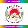 Arizona Desert Vibes Southwestern Mountains Sunrise - PNG Sublimation Digital Download