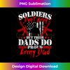 Mens Soldiers Don't Brag Dads Do - Proud Army Dad Military Father - PNG Transparent Sublimation Design