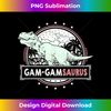 Gam-GamSaurus Gam-Gam s from Grandchildren Mothers Day - Retro PNG Sublimation Digital Download