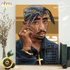 2pac Makaveli Vinyl Cartoon Portrait Poster Canvas.jpg