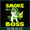 PNG14102342-420 Unicorn Smoke Like A Boss Shirt Weed Pot Leaf Marijuana Png.png