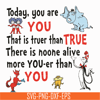 DR05012135-Today You Are You That Is Truer Than True svg, Dr. Suess svg, Read Across America svg, dr svg, png, dxf, eps file DR05012135.jpg