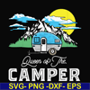 CMP021-Queen of the camper svg, png, dxf, eps digital file CMP021.jpg