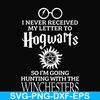 FN000106-I never received my letter to Hogwarts so I'm going hunting with the winchesters svg, png, dxf, eps file FN000106.jpg