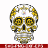 NFL0000172-Steelers skull, svg, png, dxf, eps file NFL0000172.jpg