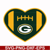 NFL02102020L-Green Bay Packers heart svg, Packers heart svg, Nfl svg, png, dxf, eps digital file NFL02102020L.jpg