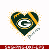 NFL0210203L-Green Bay Packers heart svg, Packers heart svg, Nfl svg, png, dxf, eps digital file NFL0210203L.jpg