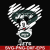 NNFL0044-Jets heart svg, png, dxf, eps digital file NNFL0044.jpg