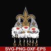 NNFL0307020-Gnomes New Orleans Saints svg, Gnomes svg, Saints svg, png, dxf, eps digital file NNFL0307020.jpg