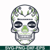 NFL0000131-Seahawks skull, svg, png, dxf, eps file NFL0000131.jpg