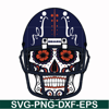 NFL111022T-Chicago Bears skull svg, Chicago Bears svg, Bears svg, Skull svg, Sport svg, Nfl svg, png, dxf, eps digital file NFL111022T.jpg