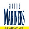 MLB2041223115-The Blue Text Seattle Mariners SVG, Major League Baseball SVG, Baseball SVG MLB2041223115.png